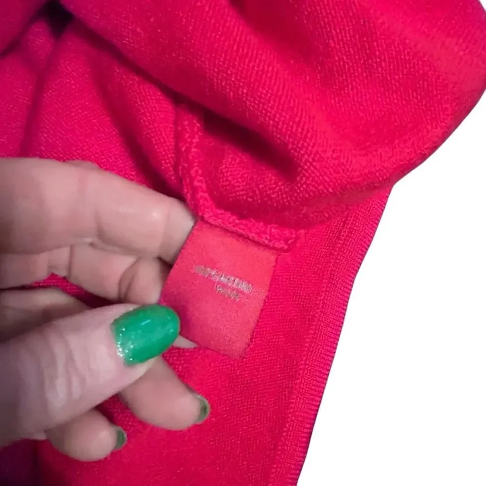 Krimson Klover skirt size Small Red Merino Wool knit flare pull on